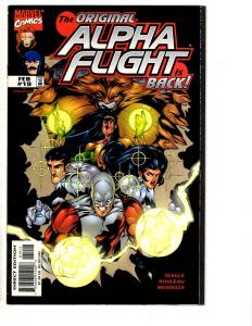 3 Alpha Flight Marvel Comic Books # 18 19 20 X-Men Weapon X Seagle Rouleau MS10