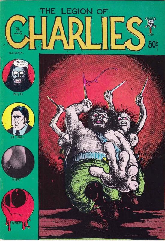 Legion of Charlies #1 VF (2nd) last gasp GREG IRONS dave sheridan TOM VEITCH