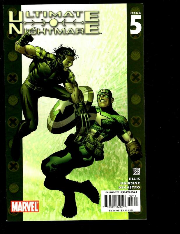 10 Ultimate Marvel Comics Nightmare 1 2 3 4 5 Secret 1 2 3 4 Annual 1 SM11