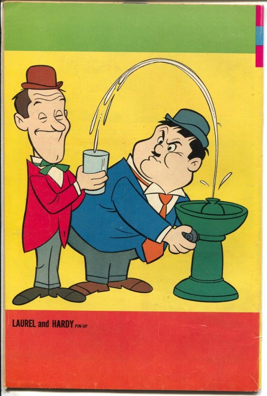 Laurel and Hardy #2 1960-Gold Key-wacky humor-FN-