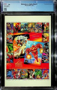 Wolverine vs. Spider-Man (1995) - CGC 9.8 - Cert#4240099013