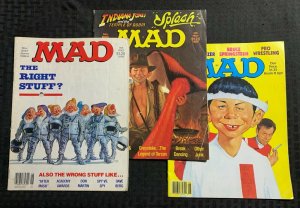 1984-1987 MAD Magazine #247 250 271 VG-/VG Star Trek IV LOT of 3