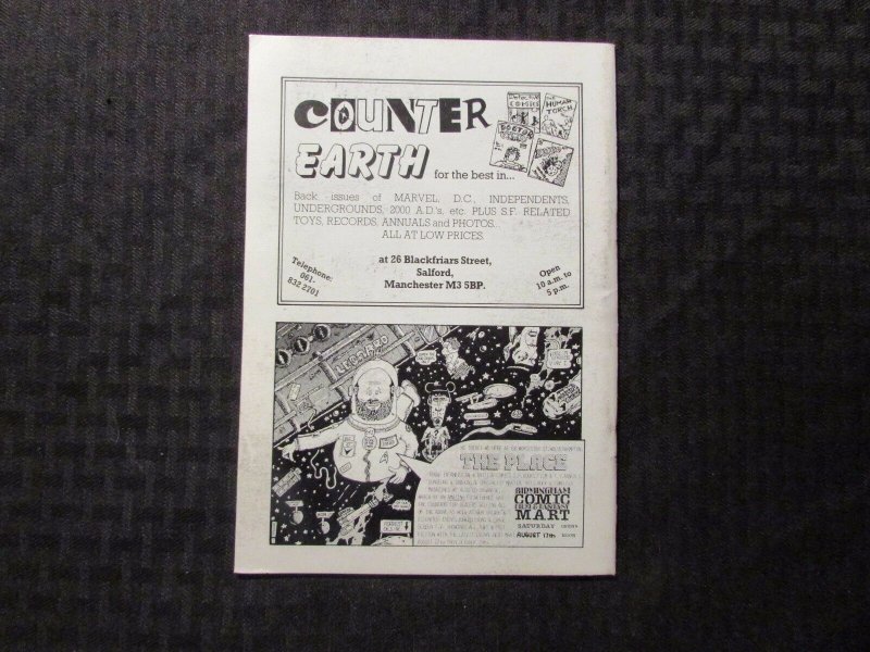 1985 TRIGON COMICS Quarterly #2 VF- 7.5 Totally Alien