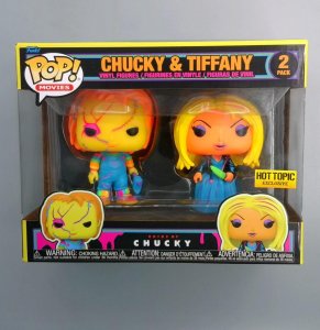 Funko Pop! Chucky & Tiffany 2-Pack, Child's Play, Hot Topic Excl.