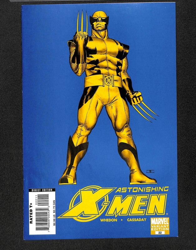 Astonishing X-Men #22 VF+ 8.5 Wolverine Variant