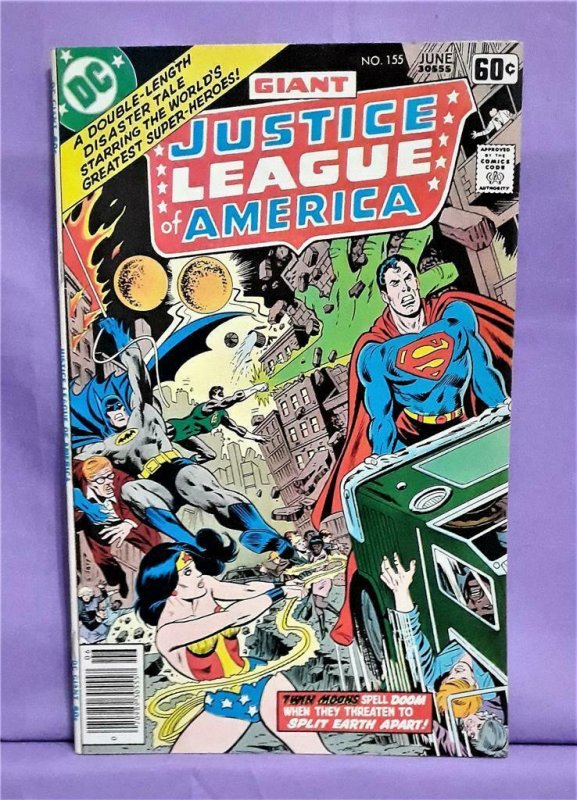 Gerry Conway JUSTICE LEAGUE of AMERICA #155 Dick Dillon (DC, 1978)!