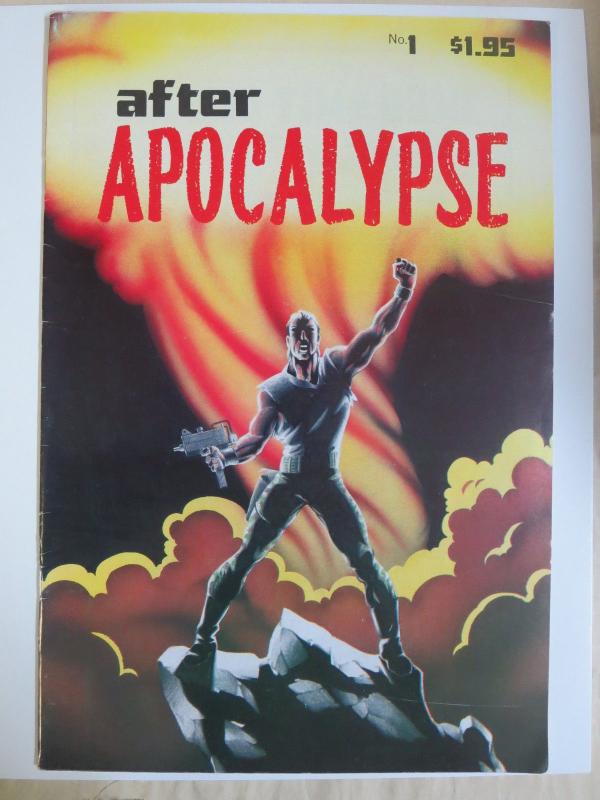 After Apocalypse #1 (Paragraphics 1987) Art by and Signed by Mark Bagley