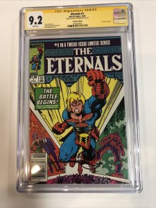 Eternals (1985) # 1 (CGC SS 9.2) Canadian Price Variant CPV | Signed W Simonson