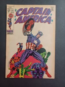 Captain America #111 - Madame Hydra/Viper -  Stan Lee - Steranko - 1969 - FN+