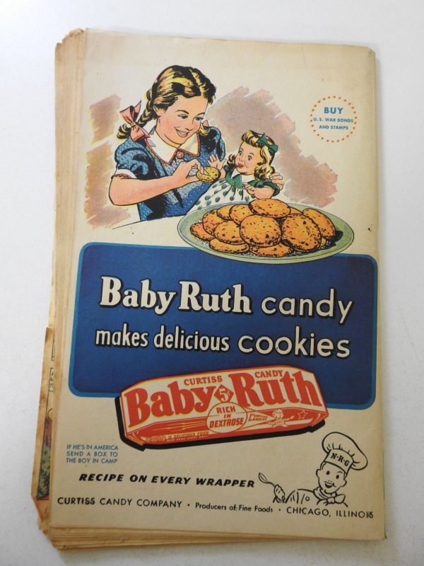 Captain America Comics #38 (1944) GD+ Condition 2nd page detached