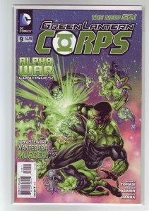 GREEN LANTERN CORPS (2011 DC) #9 CVR A FERNANDO PASARIN