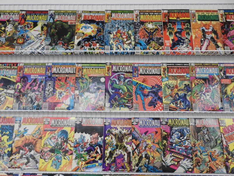 Micronauts (1-59, +Annuals) & Micronauts the New Voyage (1-20) Complete! Avg FN-