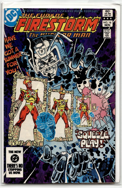 The Fury of Firestorm #18 Direct Edition (1983) Firestorm