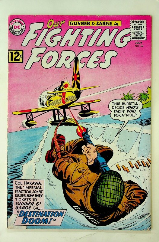 Our Fighting Forces #69 (Jul 1962, DC) - Good+