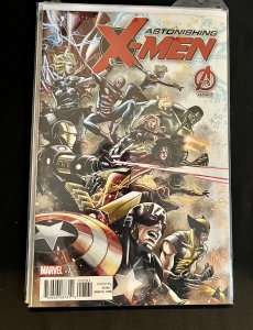 Astonishing X-Men #7 Checchetto Avengers Variant Cover [Marvel Comic]