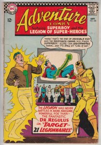 Adventure Comics #348 (Sep-66) FN Mid-Grade Legion of Super-Heroes, Superboy