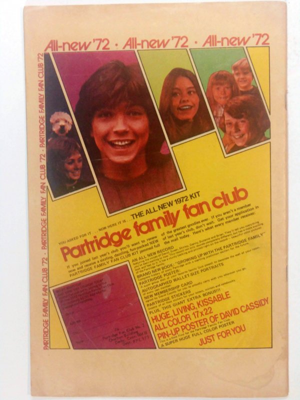 Partridge Family #12 (3.0, 1972)