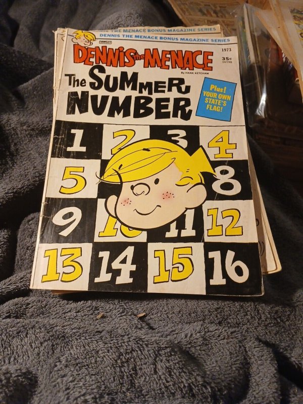Dennis The Menace 10 Issue Silver Bronze Age Comics Lot Run Set Collection