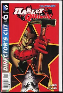 Harley Quinn Director's Cut #0 Director's Cut Second Print Cover (2014) Harle...
