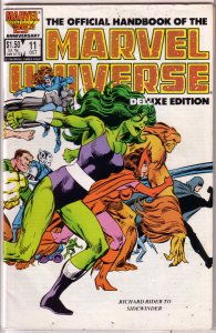 Official Handbook of the Marvel Universe   vol. 2   #6,8,10,11,13,19,20 +Update