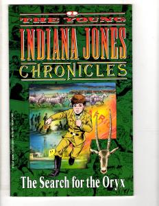 Lot Of 3 Young Indiana Jones Chronicles Hollywood Comic Books # 1 2 3 TP3