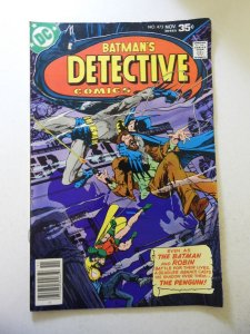 Detective Comics #473 (1977) VG/FN Condition