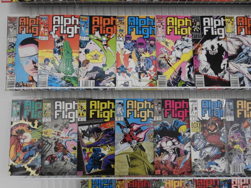 Alpha Flight 1-92 Complete Run W/ Annuals #1,2!! Avg FN Condition!