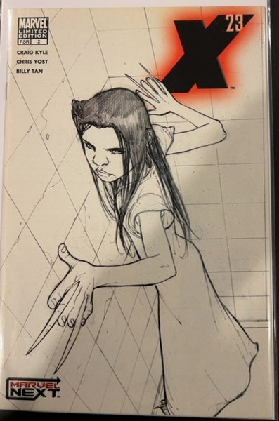 X-23 #2 Variant Cover (2005) X-23 