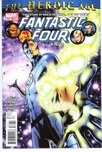Fantastic Four 579  9.0 (our highest grade)  1st App Future Foundation!  Hickman