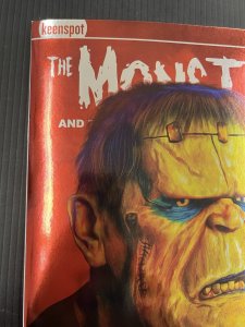 Mark Spears Monster and the Wolf #1 NM A57 Frankenstein Foil IN-HAND PROSHIPPER
