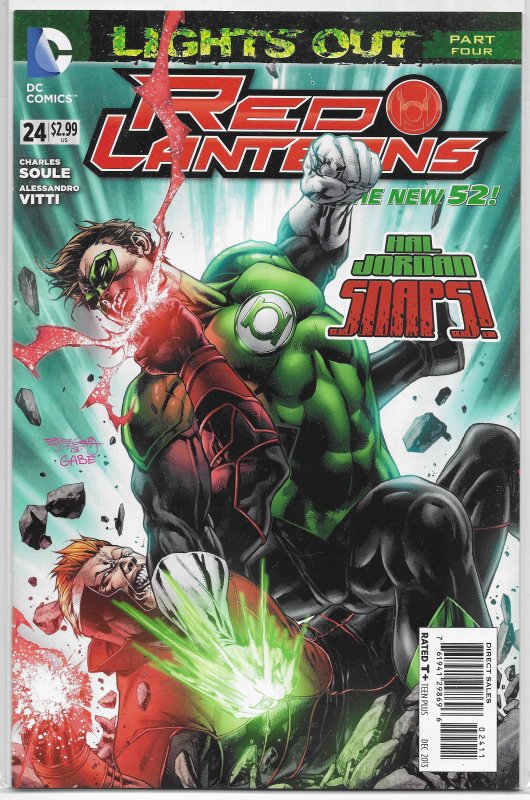 Red Lanterns   # 24 VF/NM (Lights Out 4)