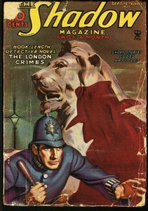 PULP:  SHADOW 1935 SEP 15-STREET AND SMITH PULP-RARE FR