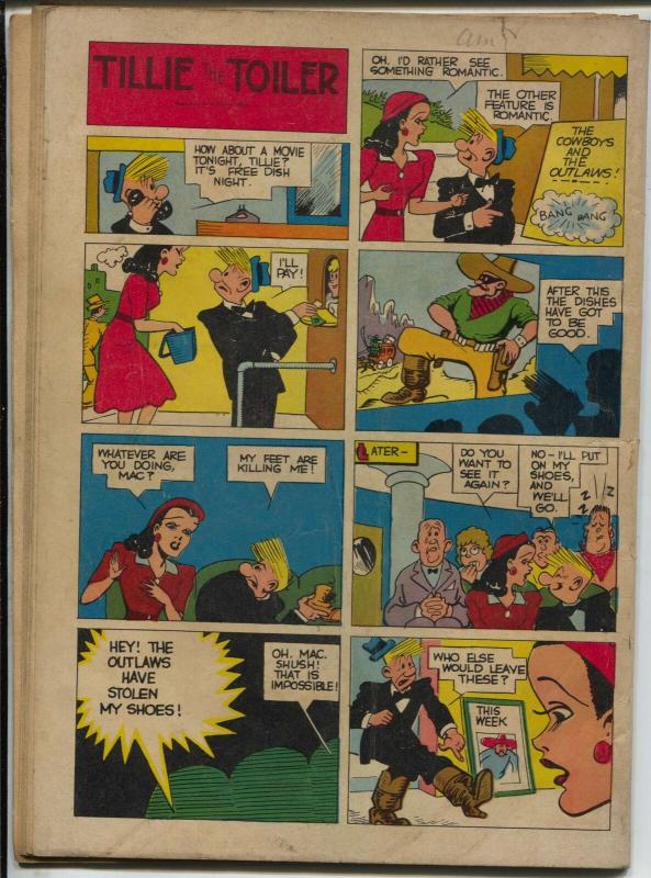 Tillie The Toiler-Four Color Comics #195 1948-Dell-Russ Westover-VG