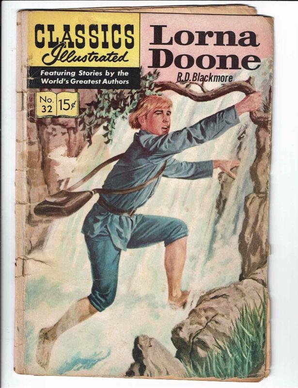 3 Classics Illustrated Gilberton Comics # 30 31 32 Moonstone Arrow Doone J86