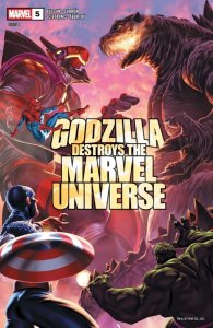 Godzilla Destroys The Marvel Universe #5