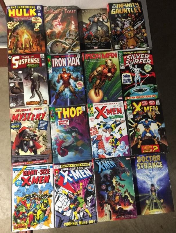 Marvel Omnibus Collection 32 Total Amazing Spider-man Iron Man Hulk Thor X-men