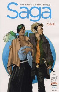 Saga (Image) #1 (3rd) FN ; Image | Brian K. Vaughan/Fiona Staples