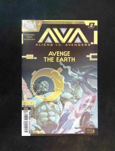 Aliens vs. Avengers #2E  Marvel Comics 2025 NM+  2ND PRINT