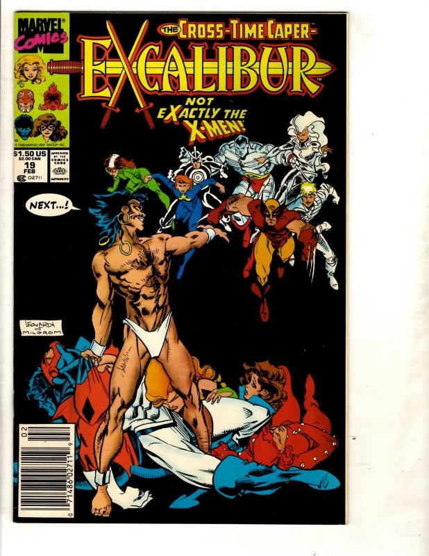 14 Excalibur Marvel Comics # 1 2 3 5 12(2) 13 14 15 16 17 19 22(2) WS5