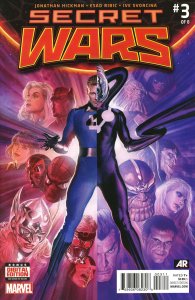 Secret Wars #3 VF/NM ; Marvel | Jonathan Hickman