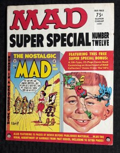 1973 MAD SUPER SPECIAL Magazine #12 FN 6.0  with #2 Comic Insert