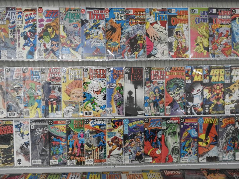 Huge Lot 160+ Comics W/ Spider-Man, Iron Man, Superman, +More! Avg VF- Condition