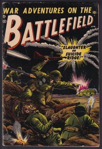 Battlefield 1 (1952) VG/FN Golden Age Atlas comic
