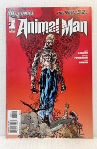 Animal Man #1 Second Print Cover (2011)