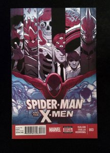 Spider-Man And The X-Men #3  Marvel Comics 2015 VF/NM