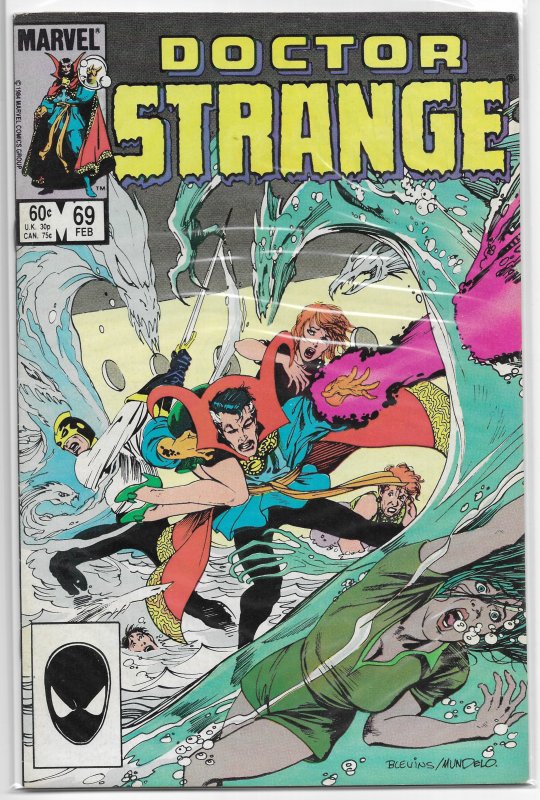 Doctor Strange (vol. 2, 1974) #69 FN Stern/Paul Smith, Black Knight