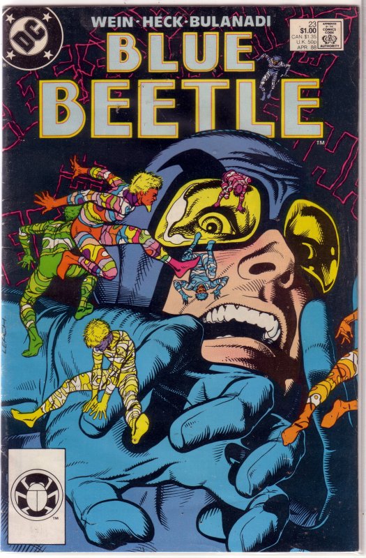 Blue Beetle   (DC vol. 1)   #23 VG