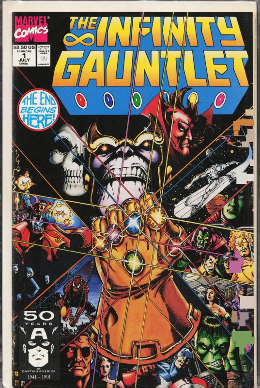 The Infinity Gauntlet #1 (1991)