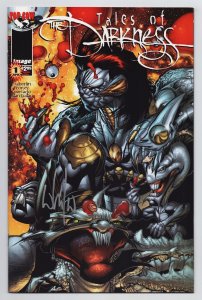 Tales Of The Darkness #1 Signed by Whilce Portacio (Image, 1998) VF/NM