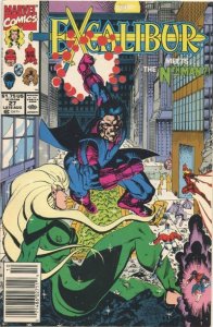 Excalibur #27 (Newsstand) FN ; Marvel | Chris Claremont